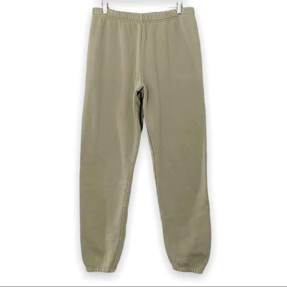 Aritzia Pants - Aritzia TNA Cozy Fleece Boyfriend Sweatpant Pull-On Joggers Sage Green 1X